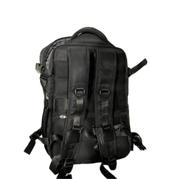 Target XL  Black Gray Padded Computer Backpack - Picture 2 of 5